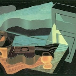 Overlooking the bay by Juan Gris